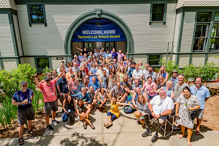 Group of Alumni at Reunion 2022