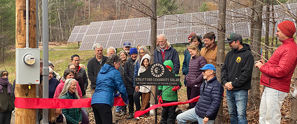 Ribbon Cutting in Strafford, Vermont