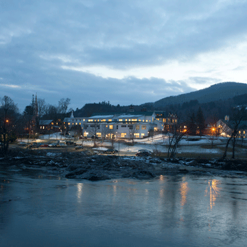 VLGS Campus at Night