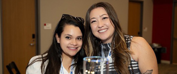 Sam and Laura at Conference
