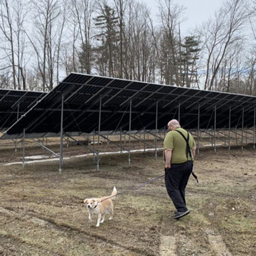 Carlson Swafford LLM'25 at a Project Site